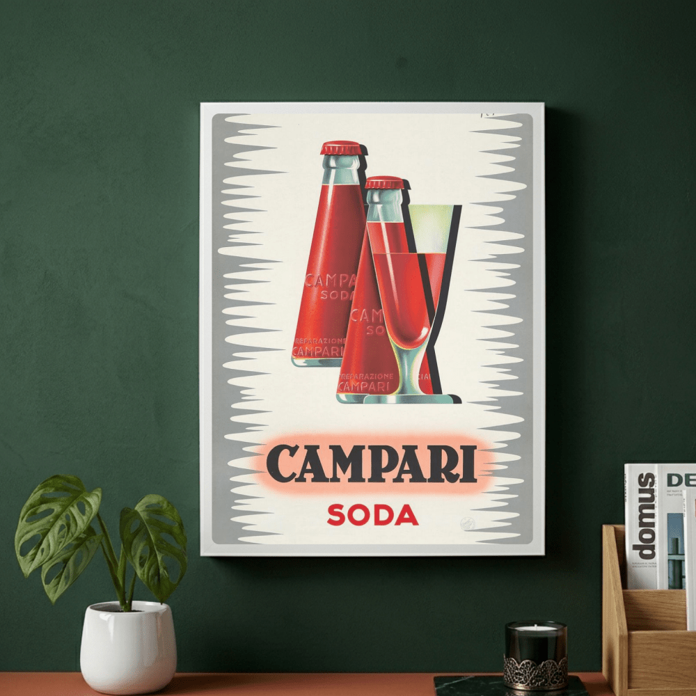 bar and restaurant decoration, campari - Vibes Districtbar and restaurant decoration, campari poster GoldVibes District