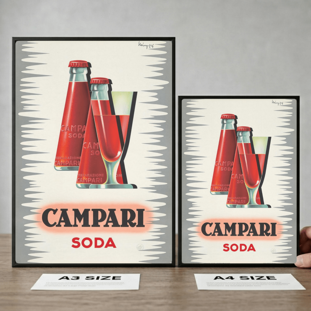 bar and restaurant decoration, campari - Vibes Districtbar and restaurant decoration, campari poster GoldVibes District