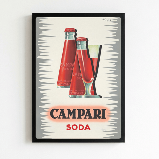bar and restaurant decoration, campari - Vibes Districtbar and restaurant decoration, campari poster NeroVibes District