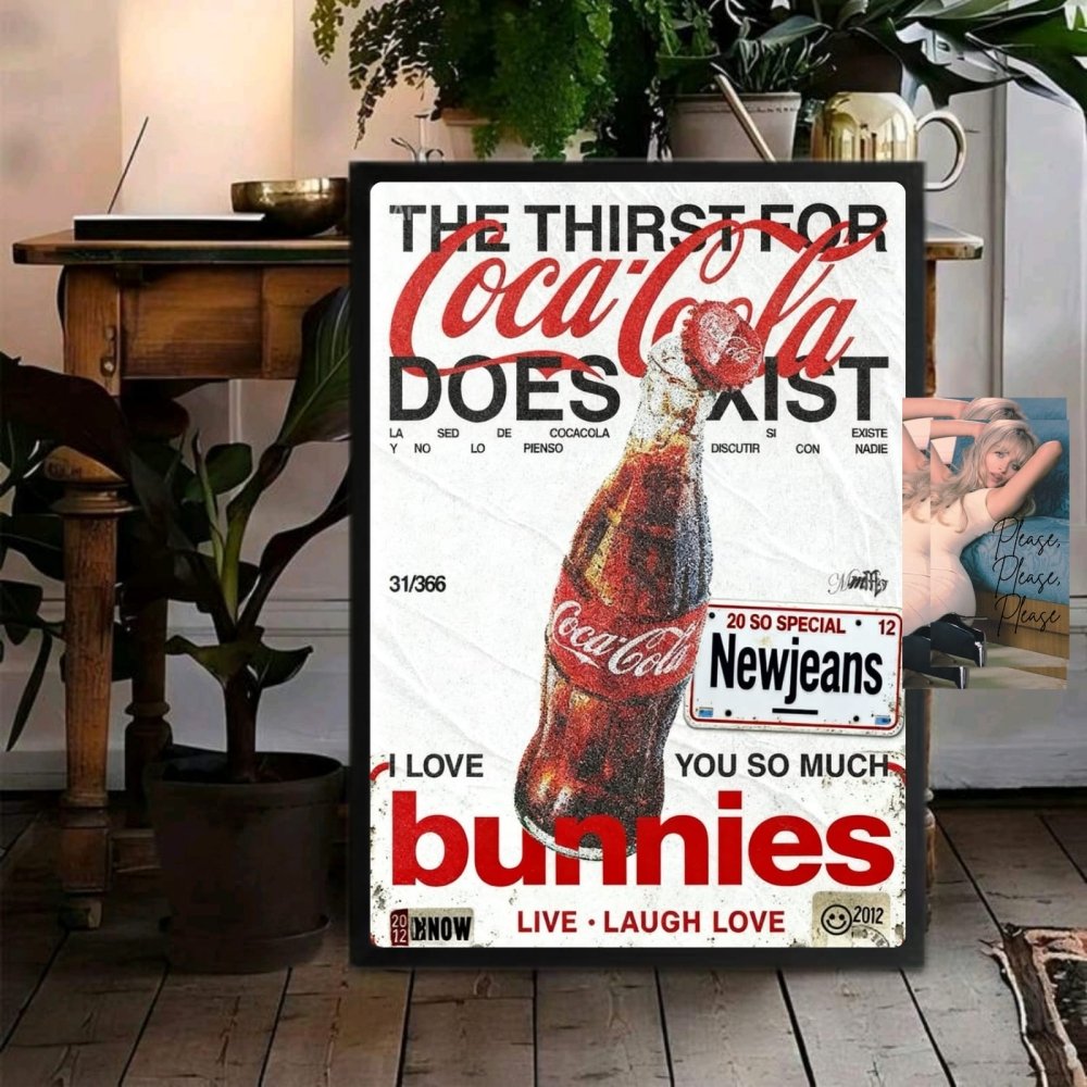 bar and restaurant decoration, coca cola - Vibes Districtbar and restaurant decoration, coca cola poster BiancoVibes District