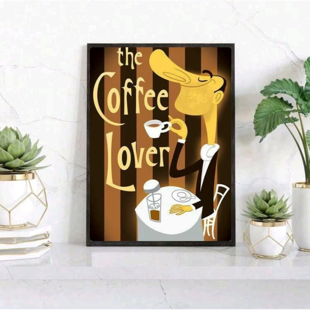 bar and restaurant decoration, coffee - Vibes Districtbar and restaurant decoration, coffee poster BiancoVibes District