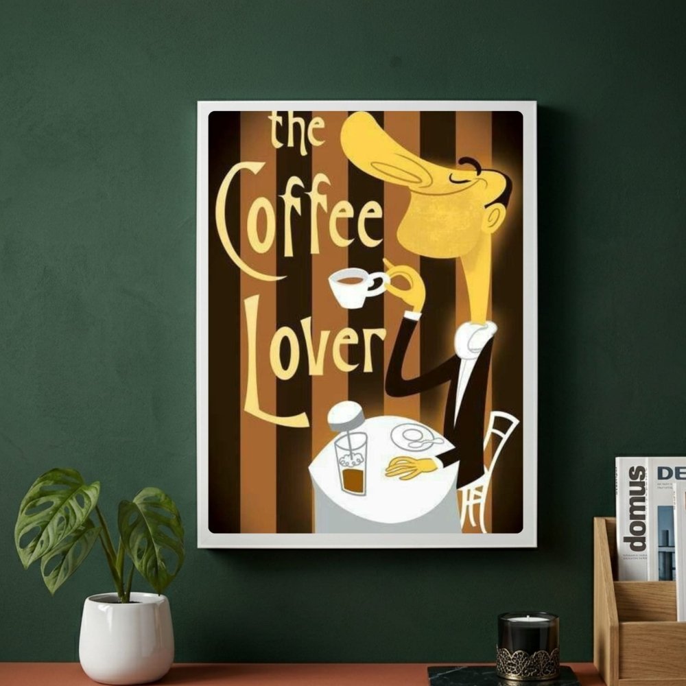 bar and restaurant decoration, coffee - Vibes Districtbar and restaurant decoration, coffee poster BiancoVibes District