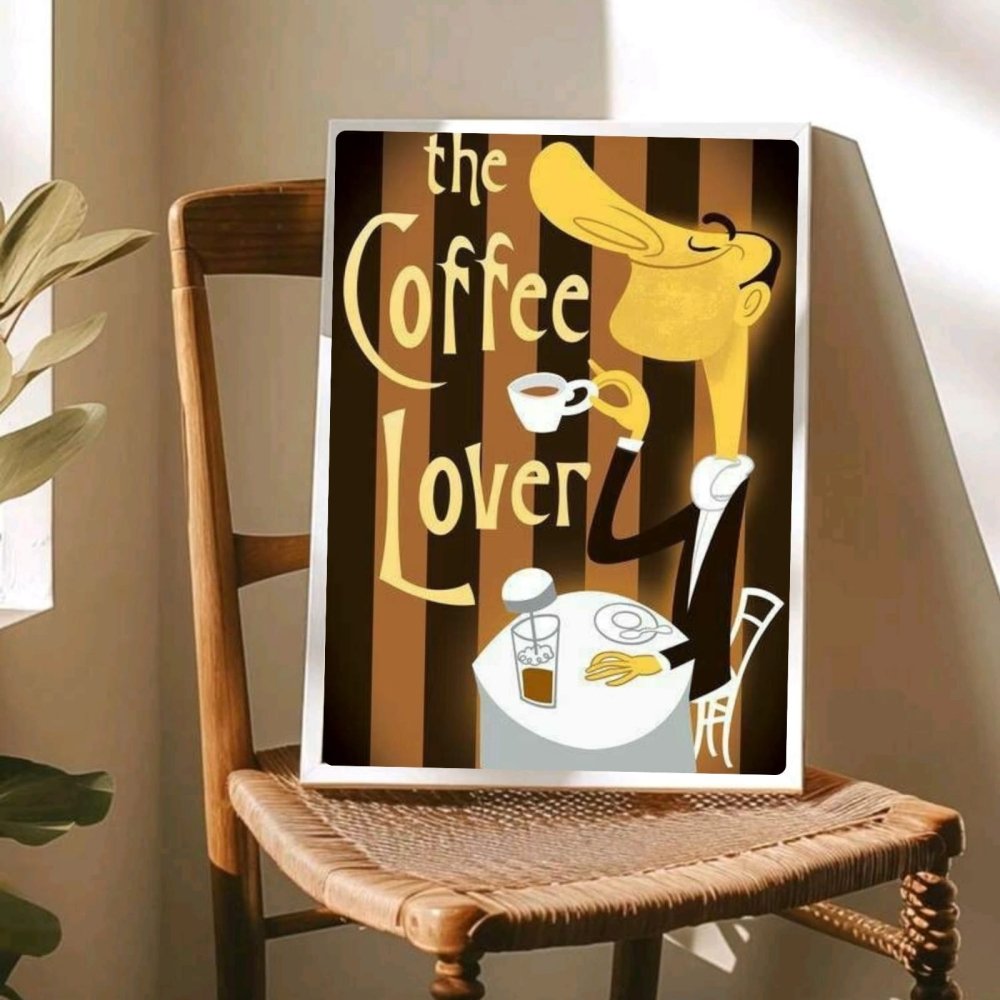 bar and restaurant decoration, coffee - Vibes Districtbar and restaurant decoration, coffee poster BiancoVibes District
