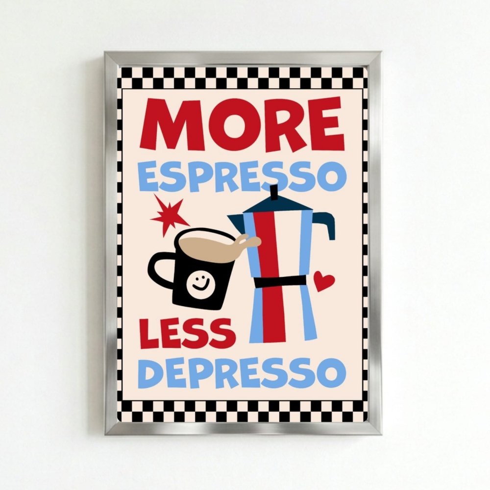 bar and restaurant decoration, coffee - Vibes Districtbar and restaurant decoration, coffee poster SilverVibes District