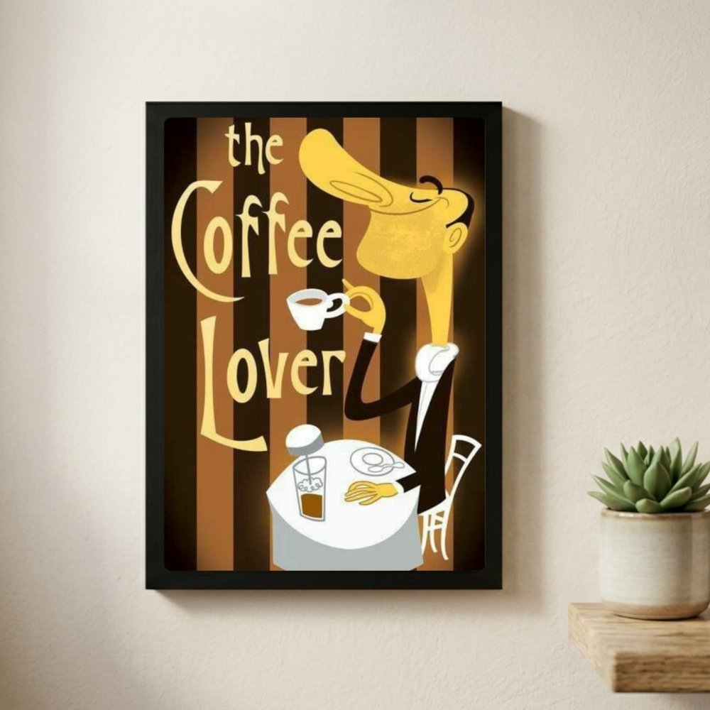 bar and restaurant decoration, coffee - Vibes Districtbar and restaurant decoration, coffee poster BiancoVibes District