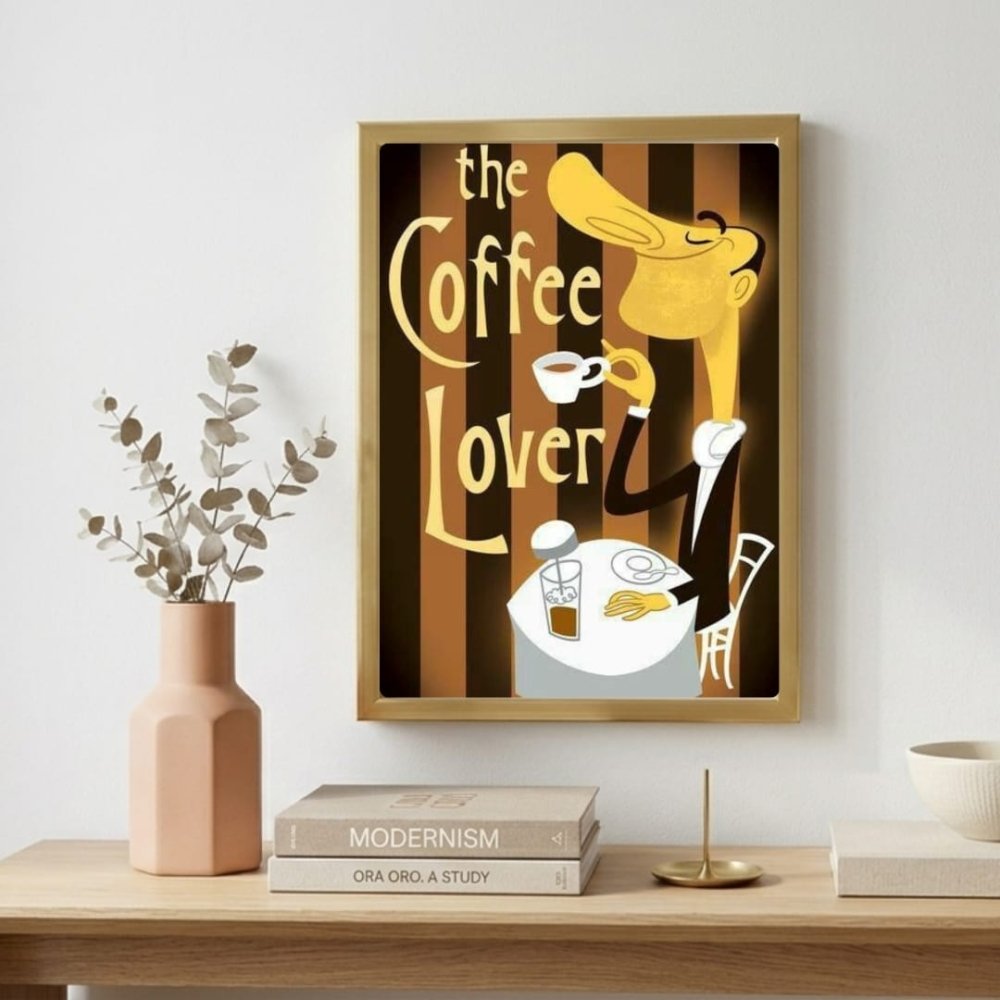 bar and restaurant decoration, coffee - Vibes Districtbar and restaurant decoration, coffee poster BiancoVibes District