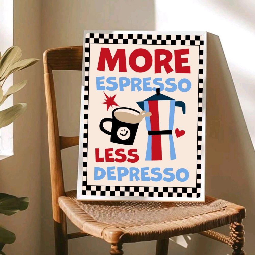 bar and restaurant decoration, coffee - Vibes Districtbar and restaurant decoration, coffee poster BiancoVibes District