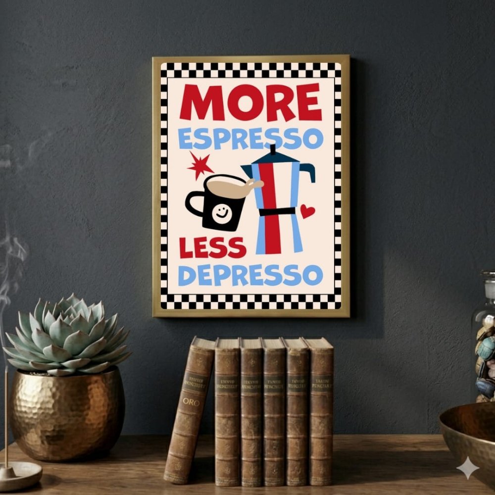 bar and restaurant decoration, coffee - Vibes Districtbar and restaurant decoration, coffee poster BiancoVibes District