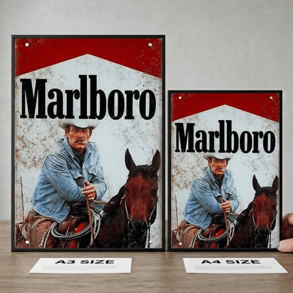 bar and restaurant decoration, marlboro sigarette - Vibes Districtbar and restaurant decoration, marlboro sigarette poster BiancoVibes District