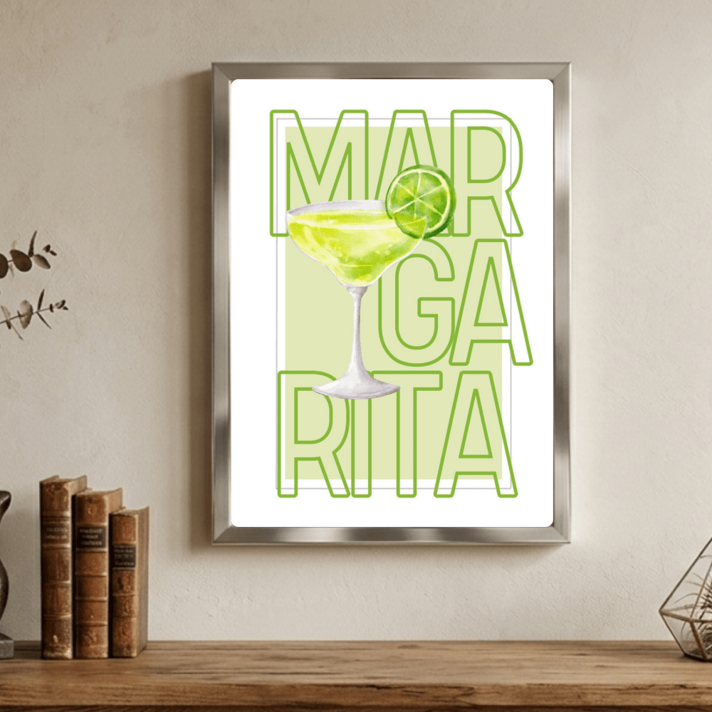 bar and restaurant decoration, martini - Vibes Districtbar and restaurant decoration, martini poster NeroVibes District