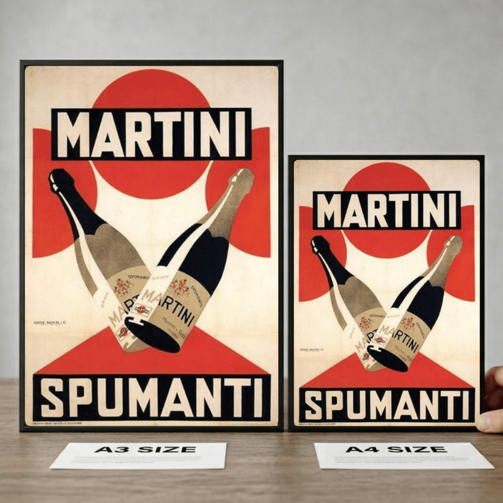 bar and restaurant decoration, martini - Vibes Districtbar and restaurant decoration, martini poster GoldVibes District