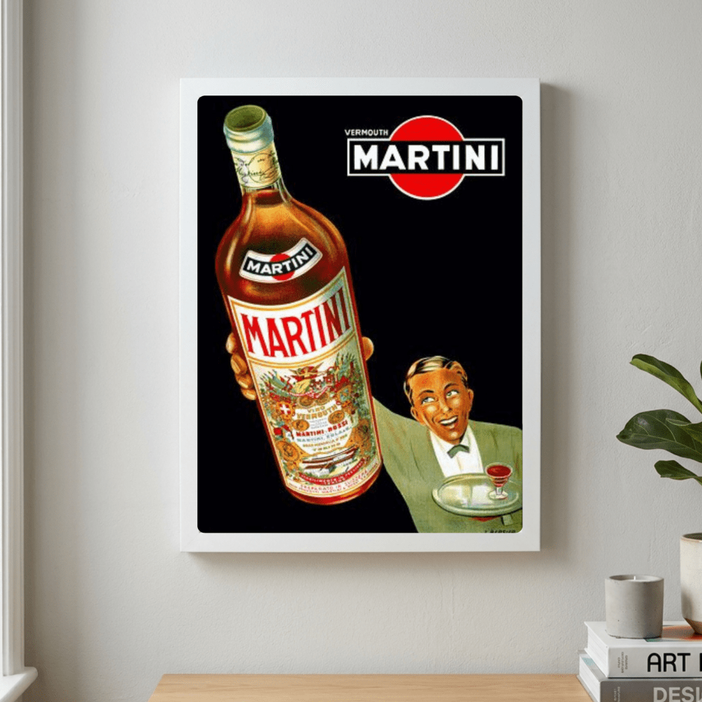 bar and restaurant decoration, martini - Vibes Districtbar and restaurant decoration, martini poster GoldVibes District