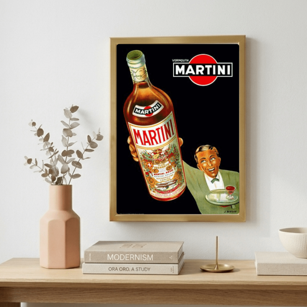 bar and restaurant decoration, martini - Vibes Districtbar and restaurant decoration, martini poster GoldVibes District