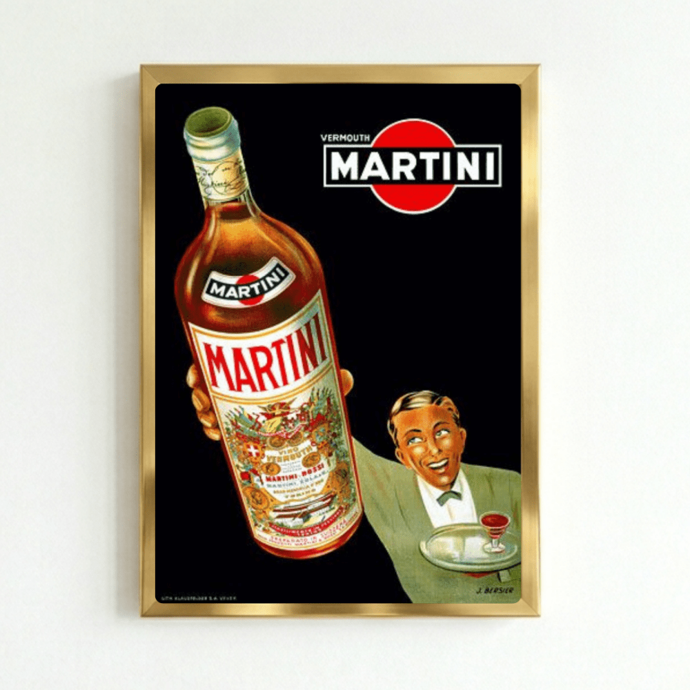 bar and restaurant decoration, martini - Vibes Districtbar and restaurant decoration, martini poster GoldVibes District
