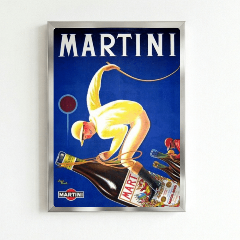bar and restaurant decoration, martini - Vibes Districtbar and restaurant decoration, martini poster SilverVibes District