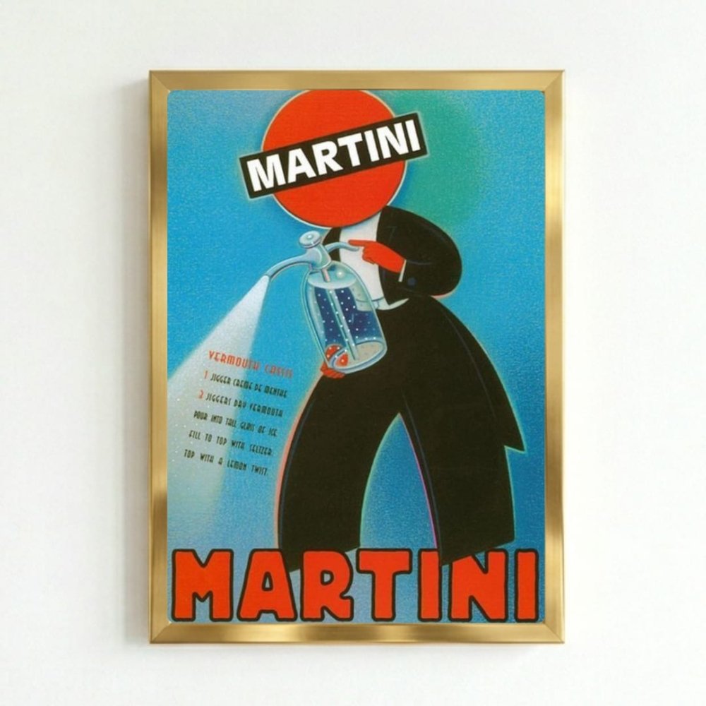 bar and restaurant decoration martini - Vibes Districtbar and restaurant decoration martini poster GoldVibes District