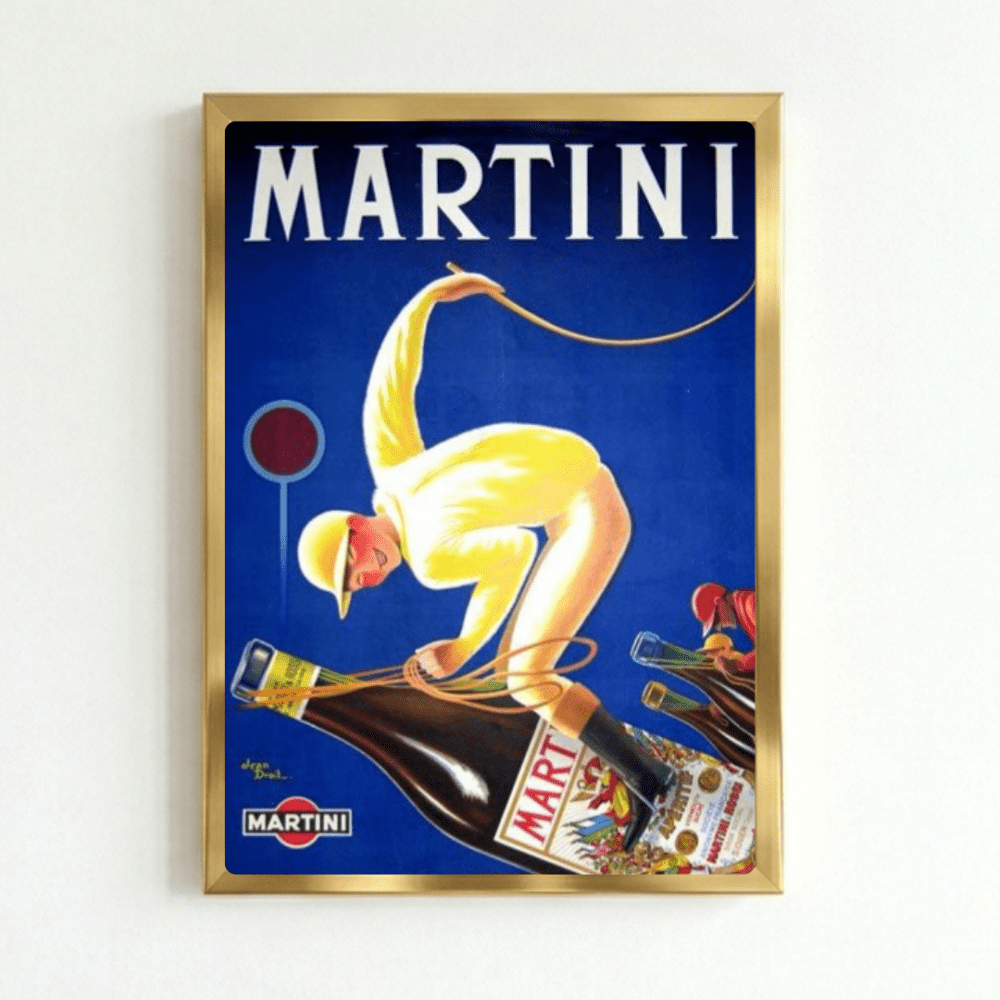 bar and restaurant decoration, martini - Vibes Districtbar and restaurant decoration, martini poster GoldVibes District