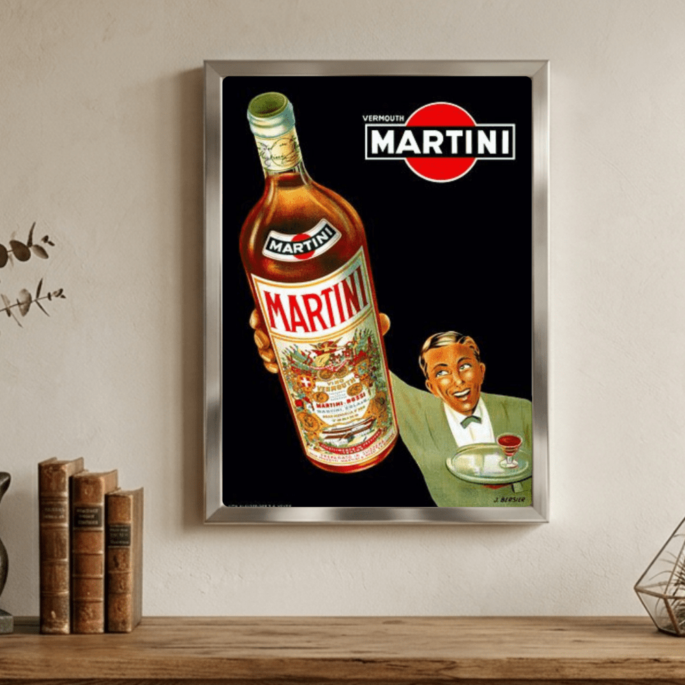 bar and restaurant decoration, martini - Vibes Districtbar and restaurant decoration, martini poster GoldVibes District