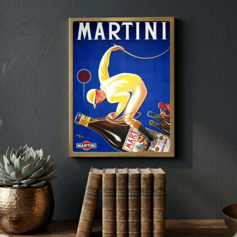 bar and restaurant decoration, martini - Vibes Districtbar and restaurant decoration, martini poster GoldVibes District