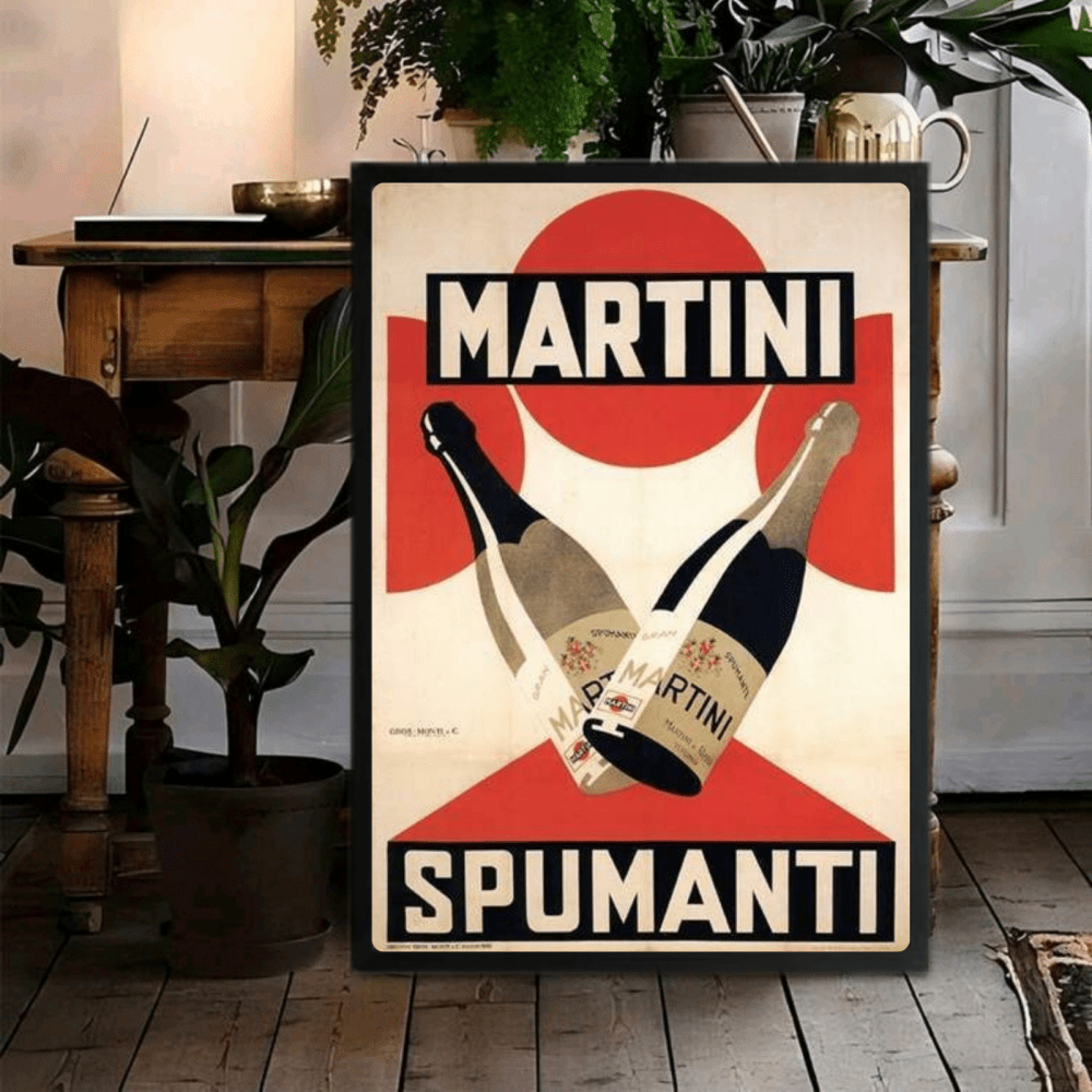 bar and restaurant decoration, martini - Vibes Districtbar and restaurant decoration, martini poster GoldVibes District