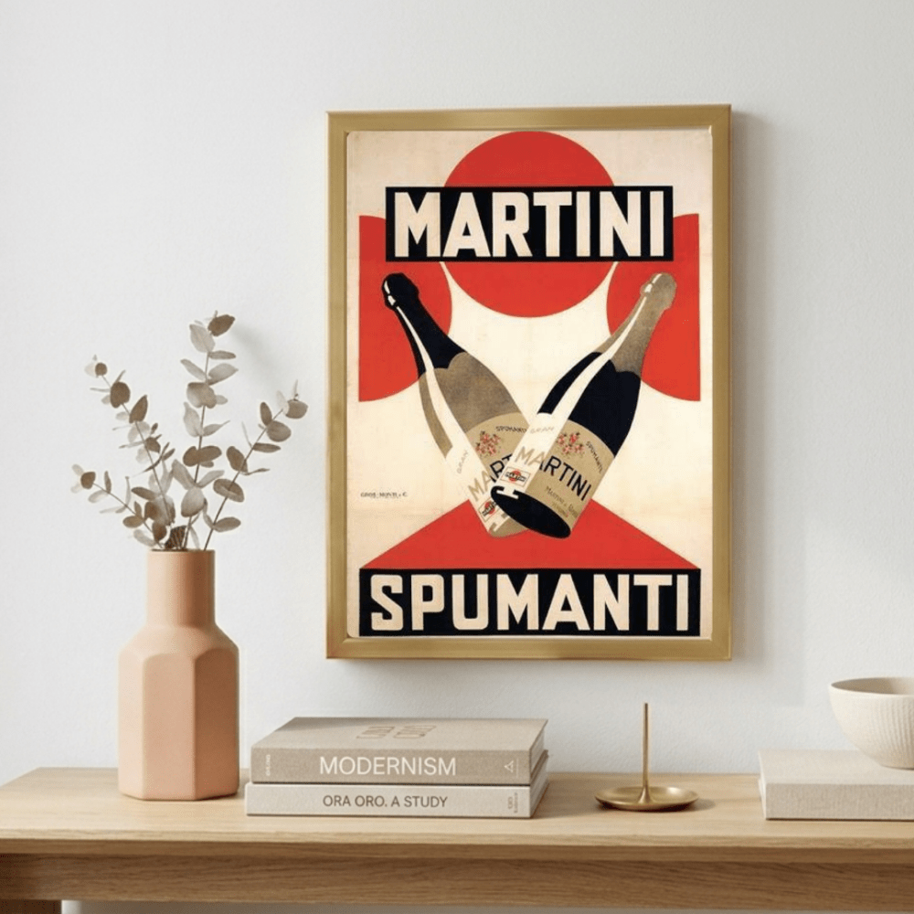 bar and restaurant decoration, martini - Vibes Districtbar and restaurant decoration, martini poster GoldVibes District