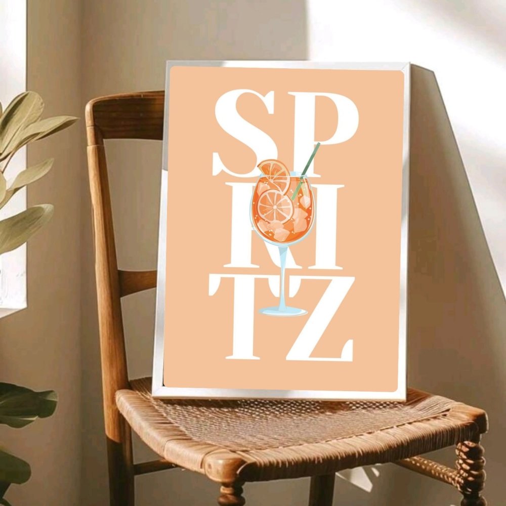 bar and restaurant decoration, spritz - Vibes Districtbar and restaurant decoration, spritz poster GoldVibes District