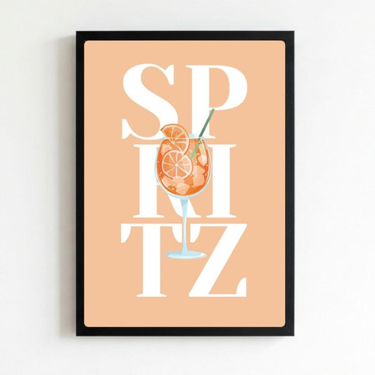 bar and restaurant decoration, spritz - Vibes Districtbar and restaurant decoration, spritz poster NeroVibes District