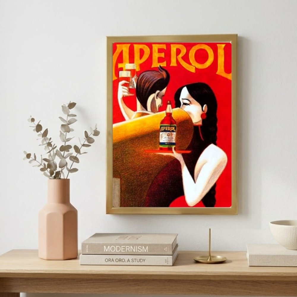 bar and restaurant decoration, spritz - Vibes Districtbar and restaurant decoration, spritz poster SilverVibes District