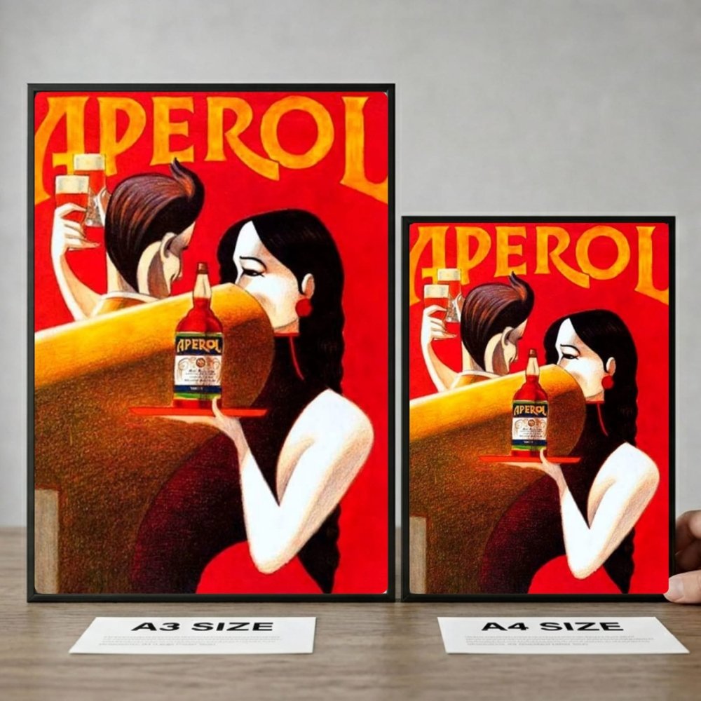 bar and restaurant decoration, spritz - Vibes Districtbar and restaurant decoration, spritz poster SilverVibes District