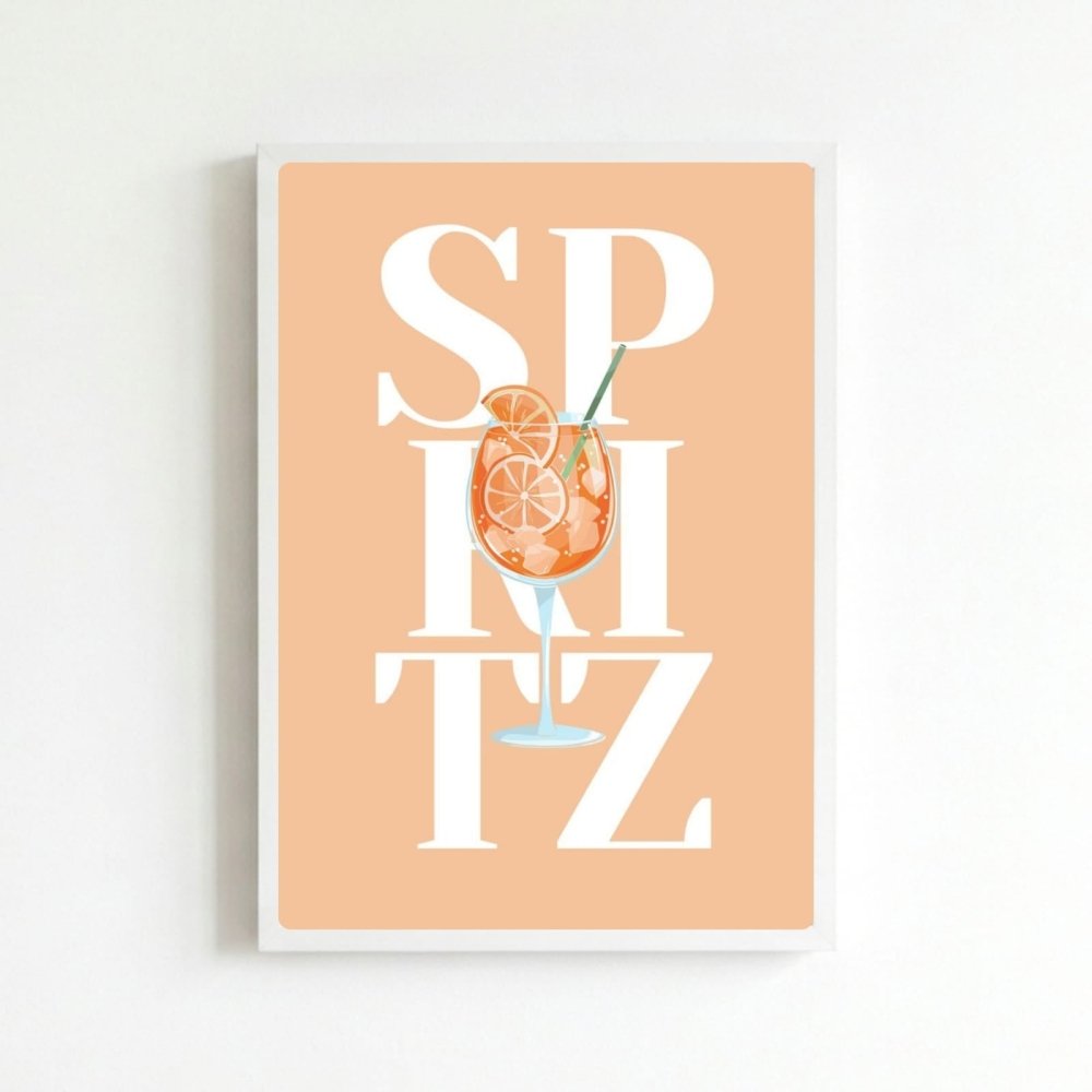 bar and restaurant decoration, spritz - Vibes Districtbar and restaurant decoration, spritz poster BiancoVibes District