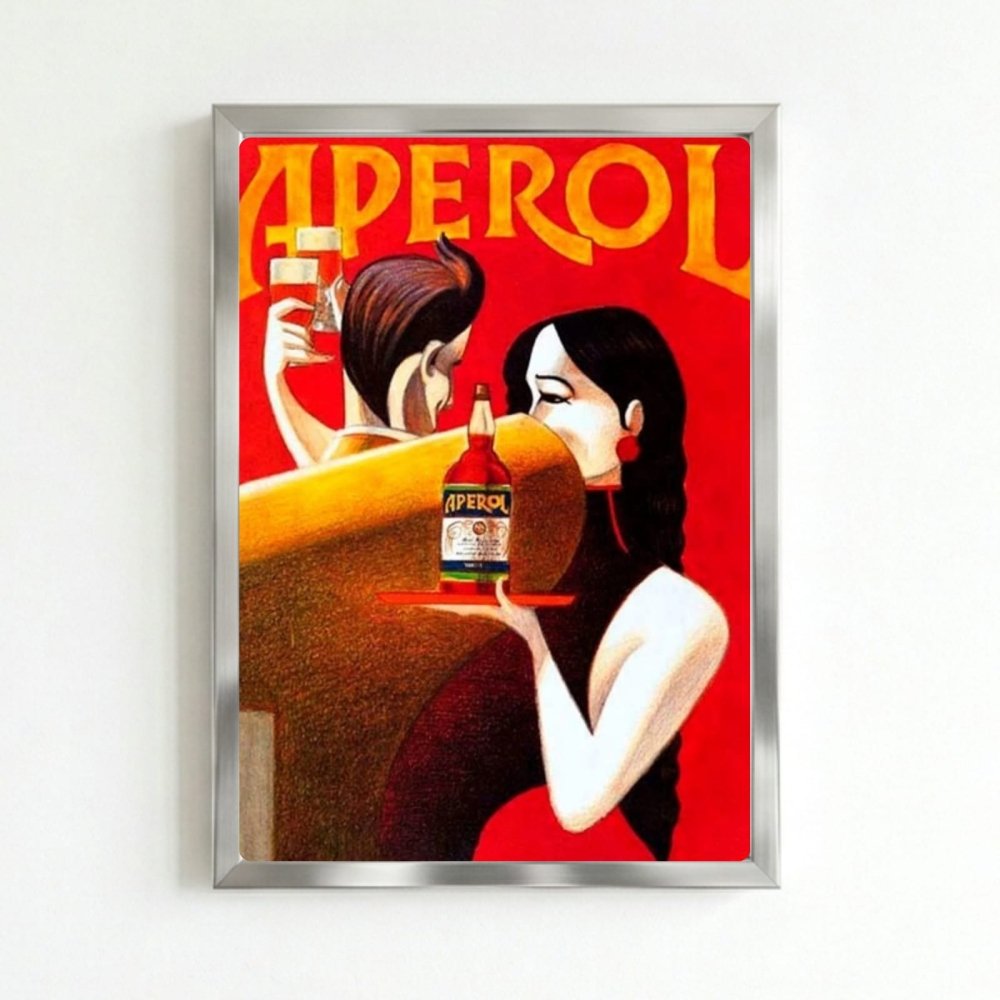 bar and restaurant decoration, spritz - Vibes Districtbar and restaurant decoration, spritz poster SilverVibes District