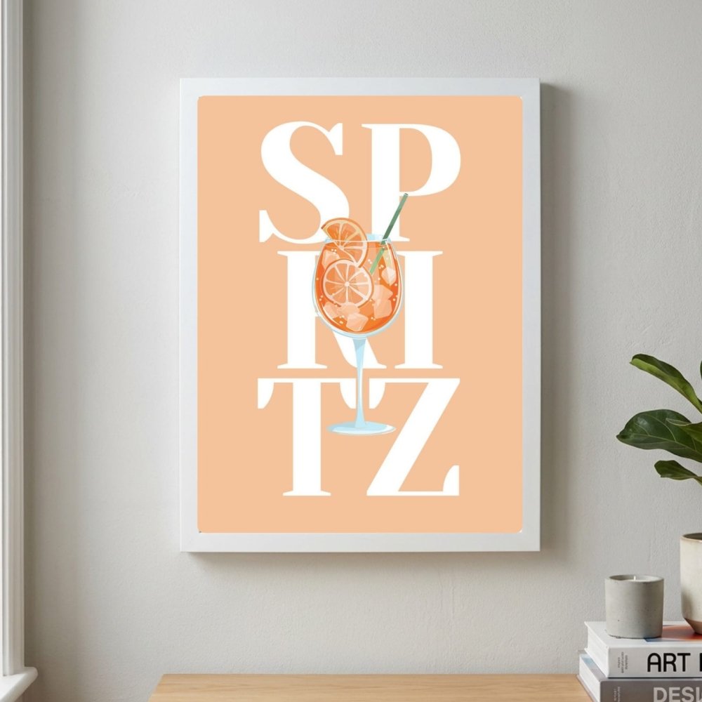 bar and restaurant decoration, spritz - Vibes Districtbar and restaurant decoration, spritz poster GoldVibes District