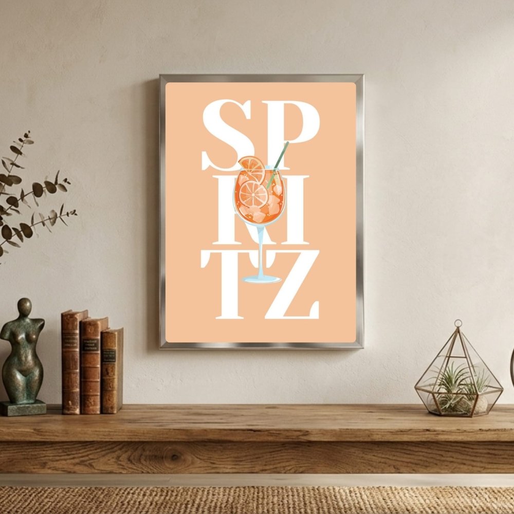 bar and restaurant decoration, spritz - Vibes Districtbar and restaurant decoration, spritz poster GoldVibes District
