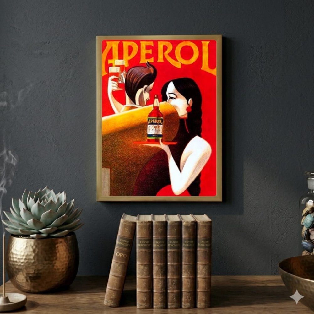 bar and restaurant decoration, spritz - Vibes Districtbar and restaurant decoration, spritz poster SilverVibes District