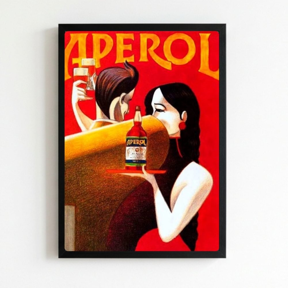 bar and restaurant decoration, spritz - Vibes Districtbar and restaurant decoration, spritz poster NeroVibes District