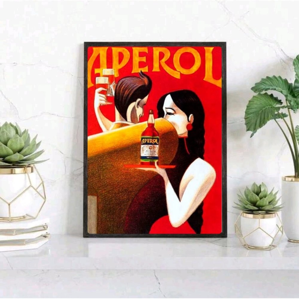 bar and restaurant decoration, spritz - Vibes Districtbar and restaurant decoration, spritz poster SilverVibes District