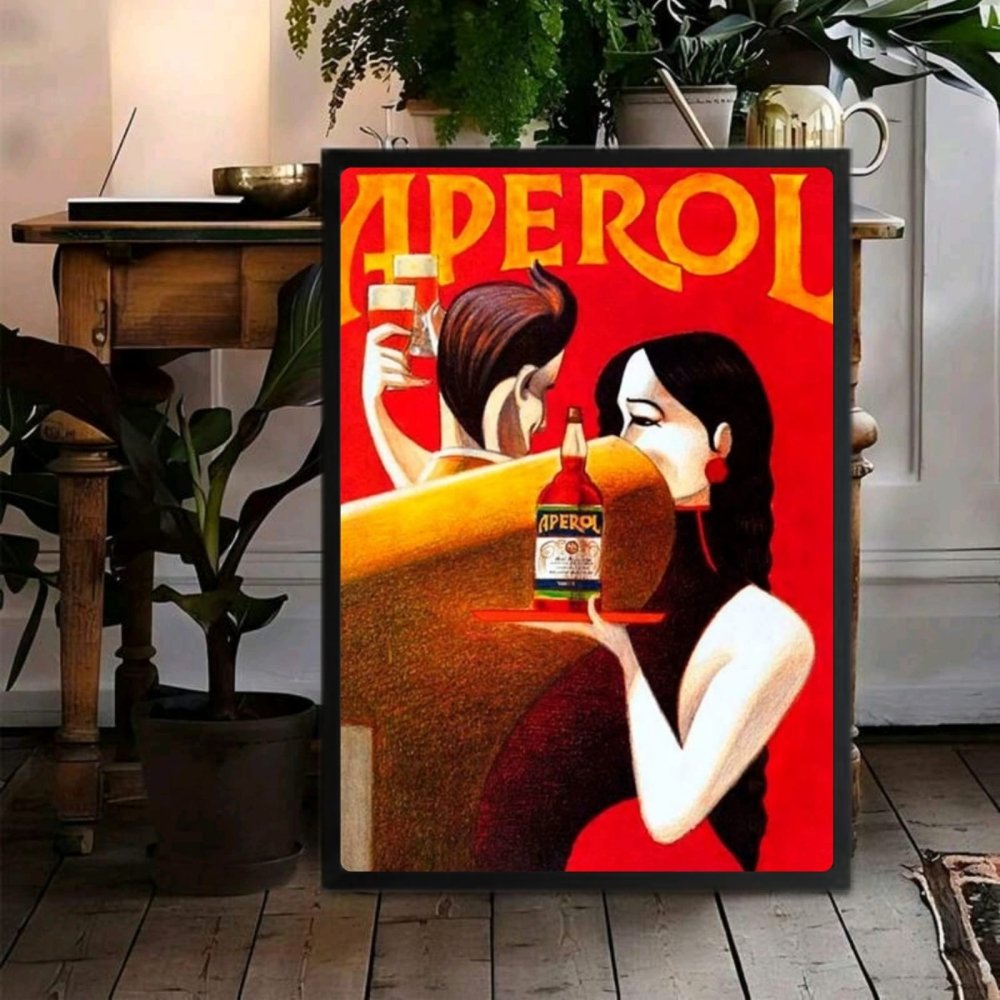 bar and restaurant decoration, spritz - Vibes Districtbar and restaurant decoration, spritz poster SilverVibes District