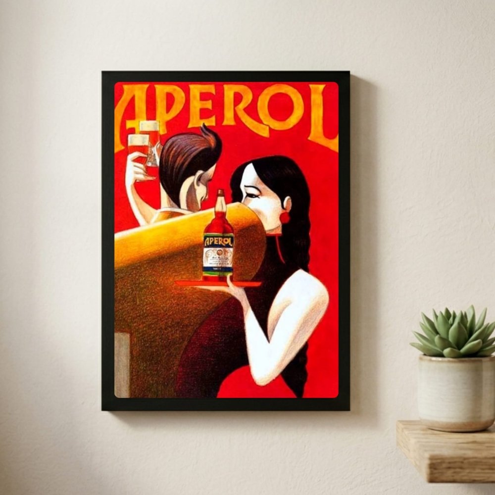 bar and restaurant decoration, spritz - Vibes Districtbar and restaurant decoration, spritz poster SilverVibes District