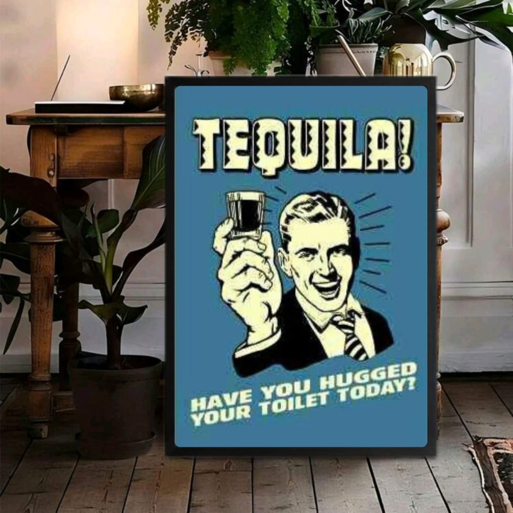 bar and restaurant decoration, tequila - Vibes Districtbar and restaurant decoration, tequila poster SilverVibes District