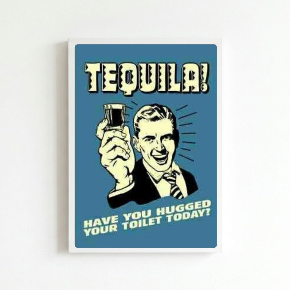 bar and restaurant decoration, tequila - Vibes Districtbar and restaurant decoration, tequila poster BiancoVibes District