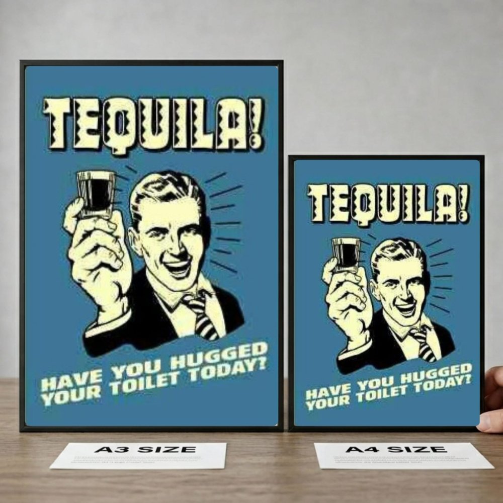 bar and restaurant decoration, tequila - Vibes Districtbar and restaurant decoration, tequila poster SilverVibes District