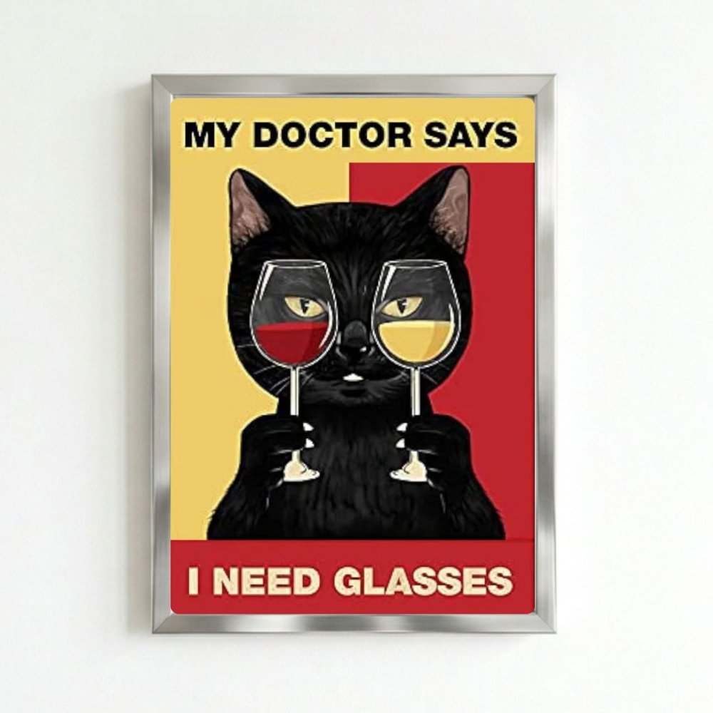 bar and restaurant decoration, wine - Vibes Districtbar and restaurant decoration, wine poster SilverVibes District