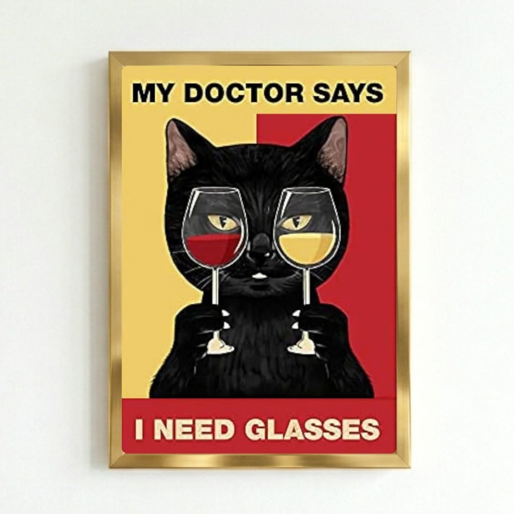 bar and restaurant decoration, wine - Vibes Districtbar and restaurant decoration, wine poster GoldVibes District