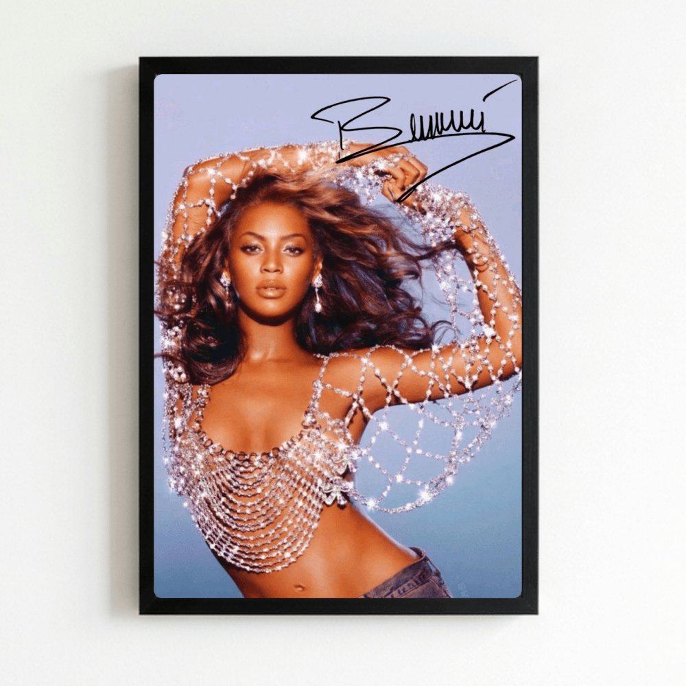 Beyoncé Poster with Frame - Vibes DistrictBeyoncé Poster with Frame poster NeroVibes District