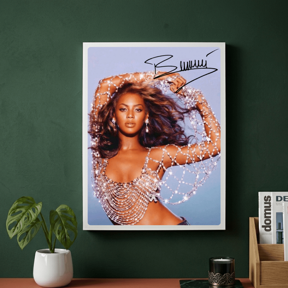 Beyoncé Poster with Frame - Vibes DistrictBeyoncé Poster with Frame poster GoldVibes District