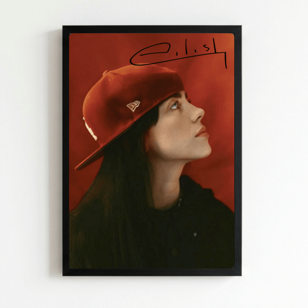 Billie Eilish - Hit Me Hard And Soft Poster with Frame - Vibes DistrictBillie Eilish - Hit Me Hard And Soft Poster with Frame poster NeroVibes District