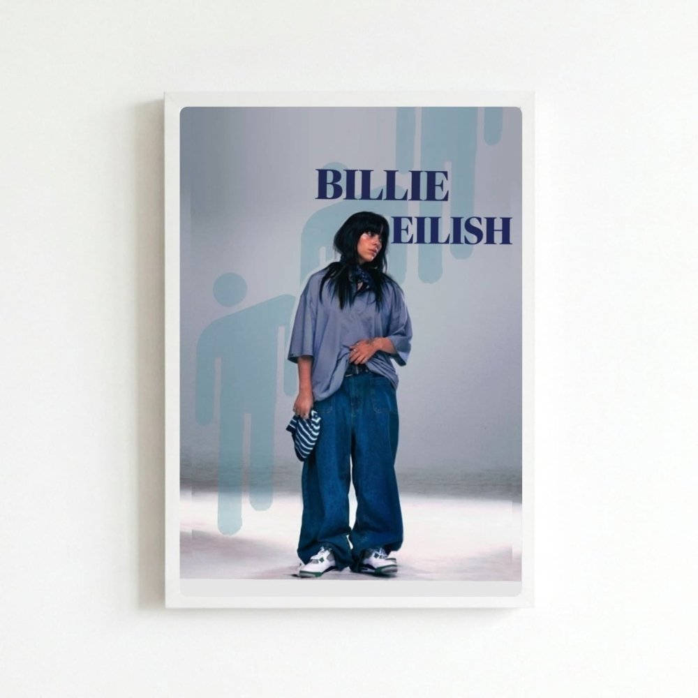 Billie Eilish - Hit Me Hard And Soft Poster with Frame - Vibes DistrictBillie Eilish - Hit Me Hard And Soft Poster with Frame poster BiancoVibes District