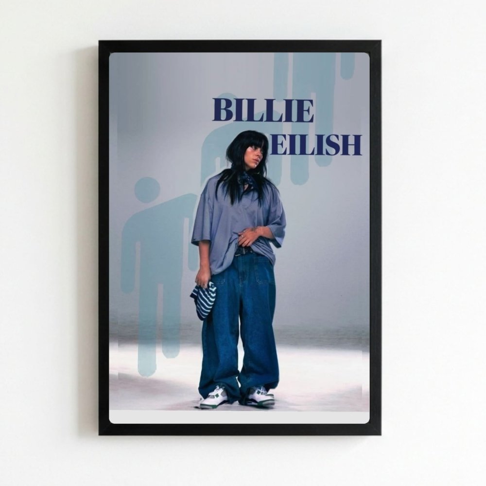 Billie Eilish - Hit Me Hard And Soft Poster with Frame - Vibes DistrictBillie Eilish - Hit Me Hard And Soft Poster with Frame poster NeroVibes District