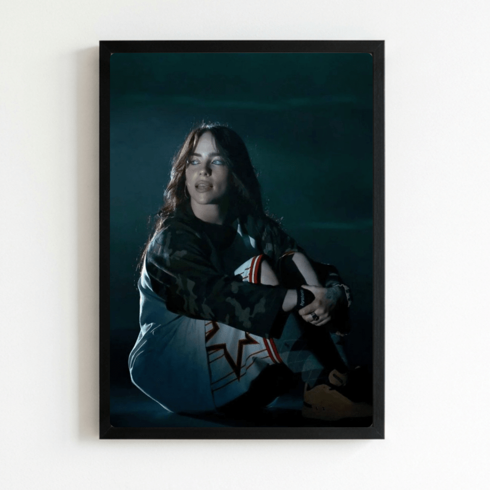 Billie Eilish - Hit Me Hard And Soft Poster with Frame - Vibes DistrictBillie Eilish - Hit Me Hard And Soft Poster with Frame poster NeroVibes District