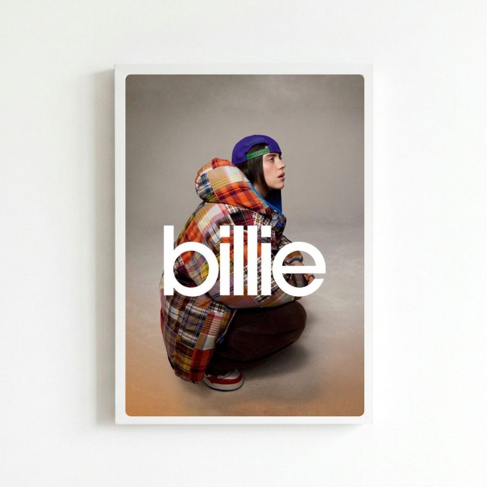 Billie Eilish - Hit Me Hard And Soft Poster with Frame - Vibes DistrictBillie Eilish - Hit Me Hard And Soft Poster with Frame poster BiancoVibes District
